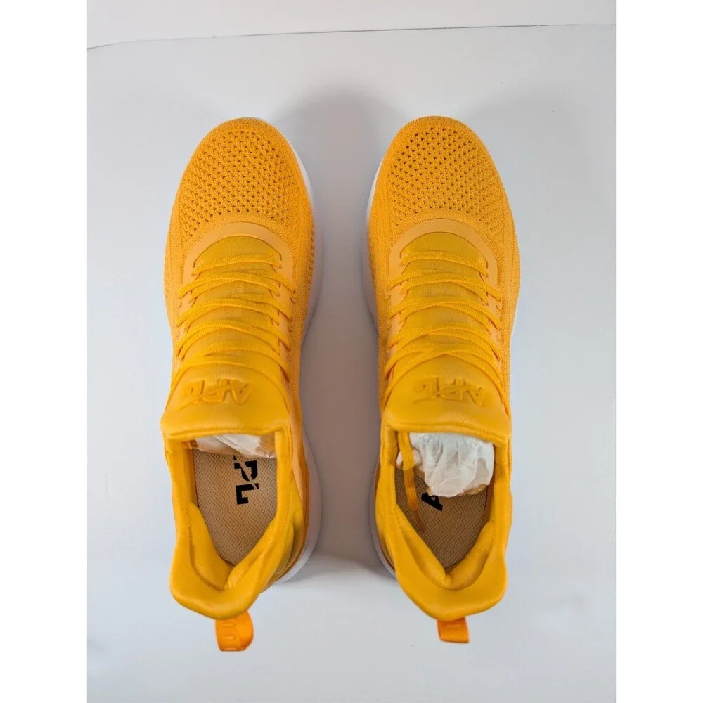 APL TechLoom Tracer Men's Size 12 Mango Yellow Training Shoe - New in Box - Picture 9 of 12